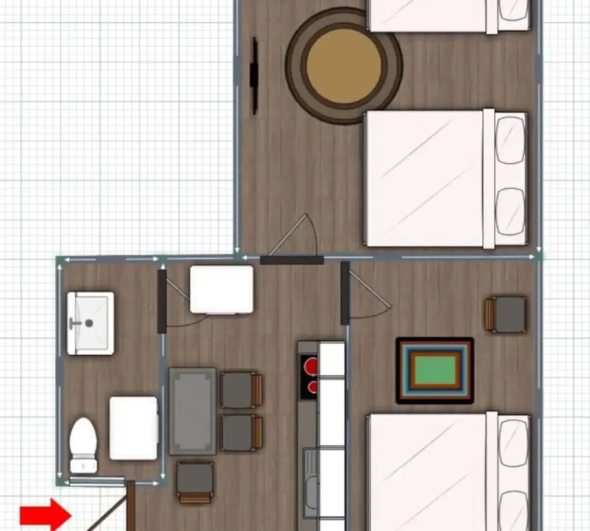 Apartament Z-1 The Art House #Yeontral Park #5Min To Hongdae Stn Seul
